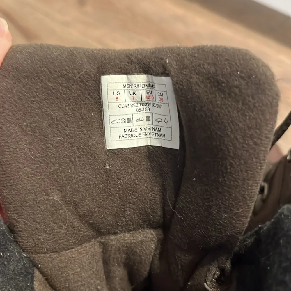 THE NORTH FACE | Chilkat leather insulated waterproof tall boot, size 8